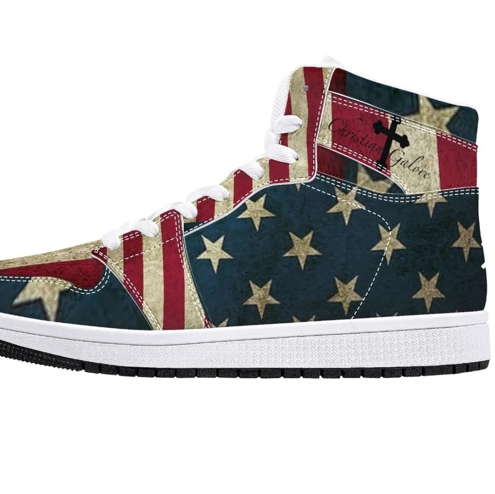 Custom Designed Hi-top shoes